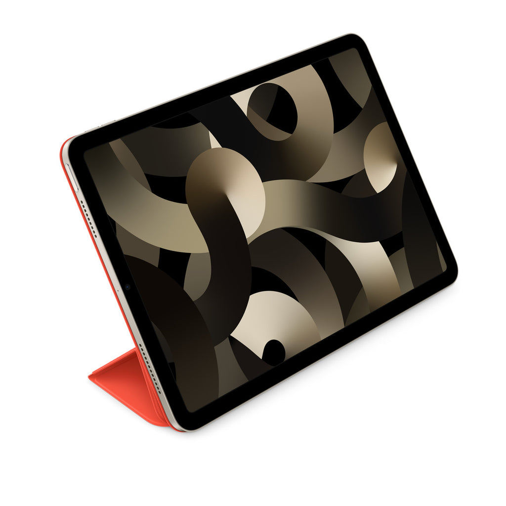 Funda con tapa para tableta - poliuretano - naranja eléctrico - para 10.9-inch iPad Air (4ª generación, 5ª generación)