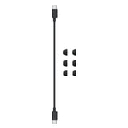 Auriculares inalámbricos con micro - en oreja - Bluetooth - cancelación de sonido activo - ritmos negros