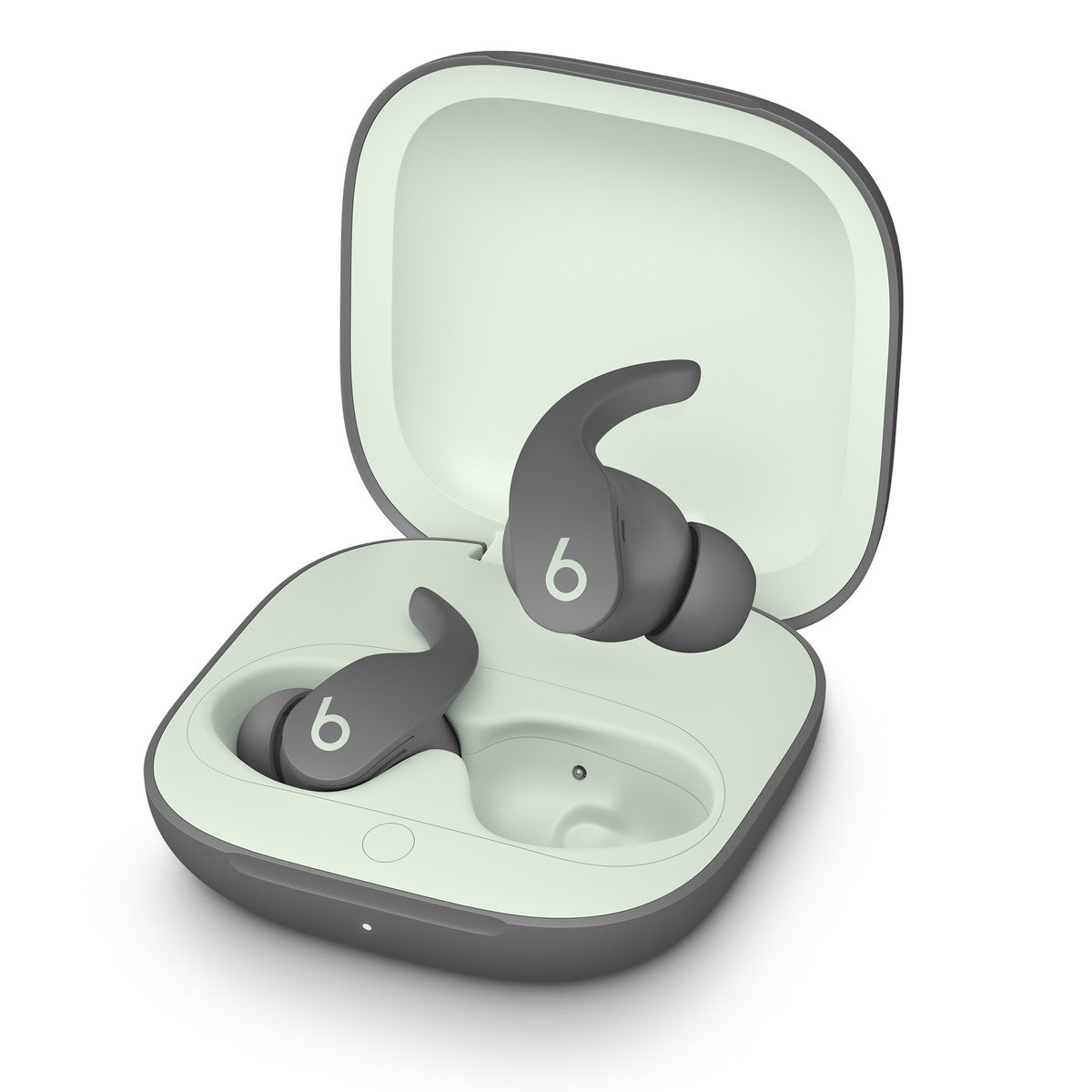 Auriculares inalámbricos con micro - en oreja - Bluetooth - cancelación de sonido activo - gris salvia