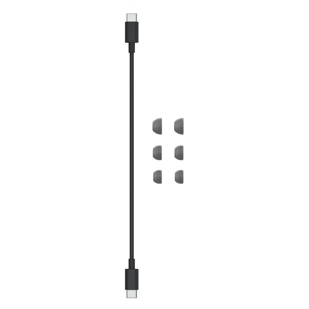 Auriculares inalámbricos con micro - en oreja - Bluetooth - cancelación de sonido activo - gris salvia