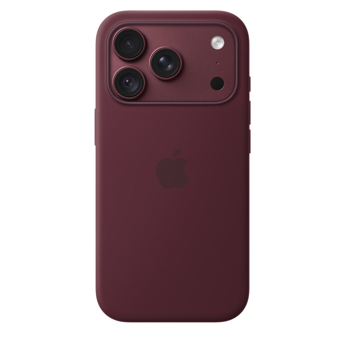 Apple iPhone 18 Pro Silicone Case with MagSafe - Burgundy (Apple - Protective cover for mobile phone - MagSafe compatibility - silicone - burgundy - for iPhone 18 Pro)