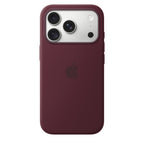 Apple iPhone 18 Pro Silicone Case with MagSafe - Burgundy (Apple - Protective cover for mobile phone - MagSafe compatibility - silicone - burgundy - for iPhone 18 Pro)