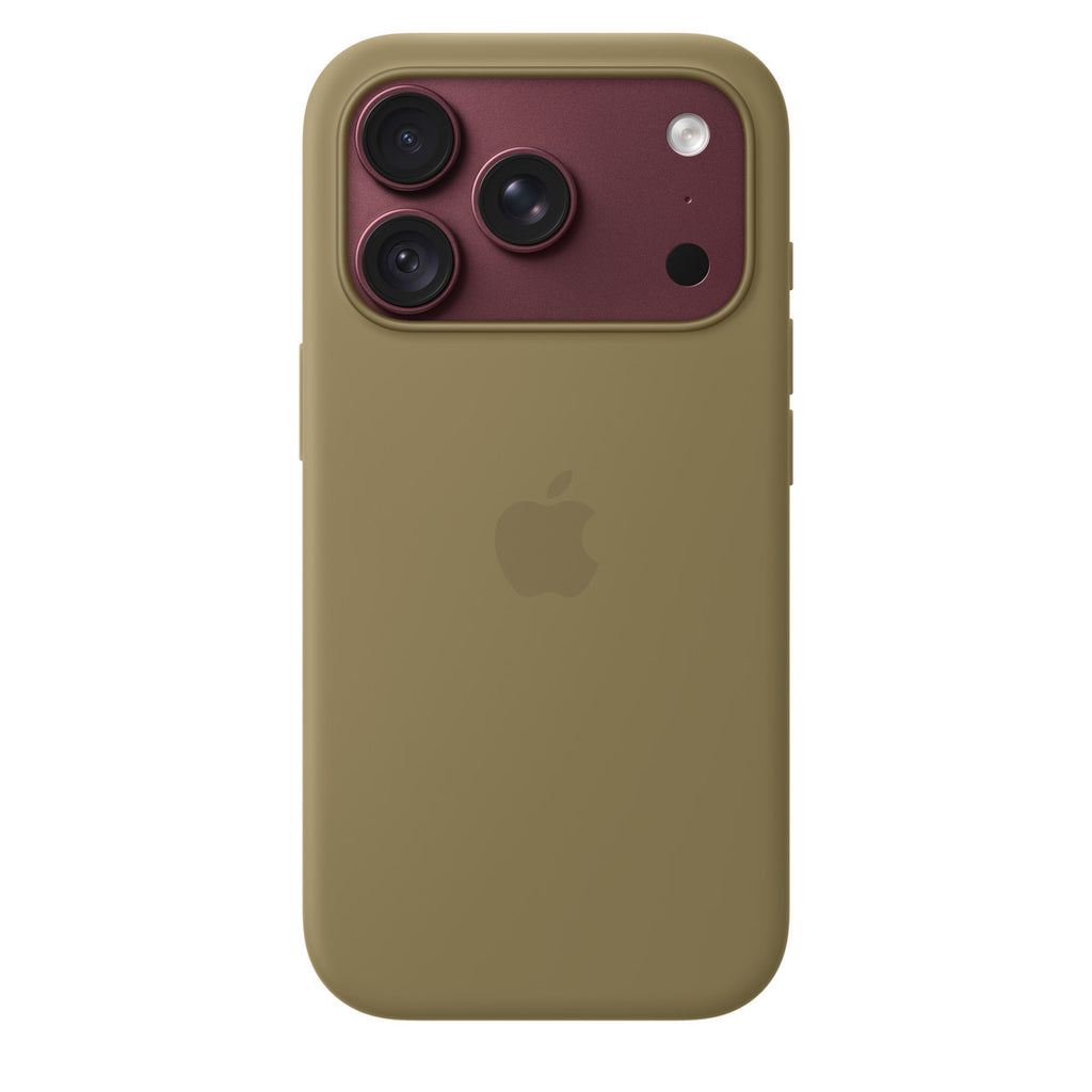 Apple iPhone 18 Pro Silicone Case with MagSafe - Olive (SILICONE CASE MAGSAFE - IPHONE18PRO OLIVE)