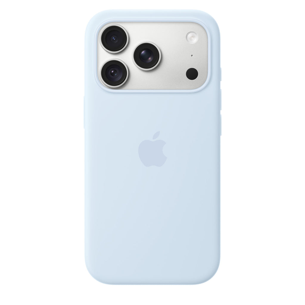 Apple iPhone 18 Pro Silicone Case with MagSafe - Crisp Blue (Apple - Protective cover for mobile phone - MagSafe compatibility - silicone - crisp blue - for iPhone 18 Pro Max)