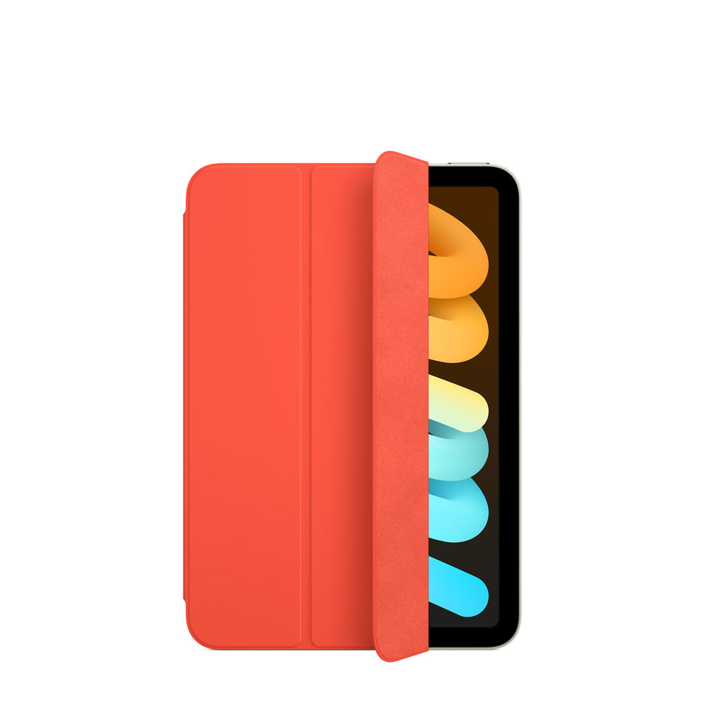 Funda con tapa para tableta - naranja eléctrico - para iPad mini (6ª generación)