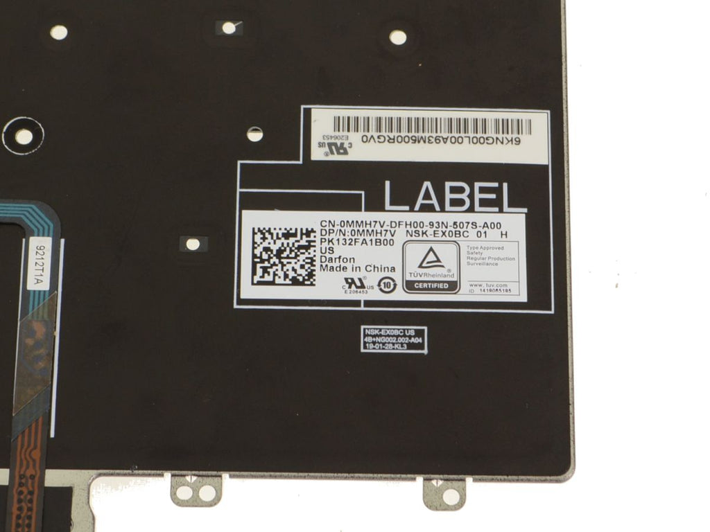 Dell Portátil retroiluminado de 102 teclas MMH7V (3)