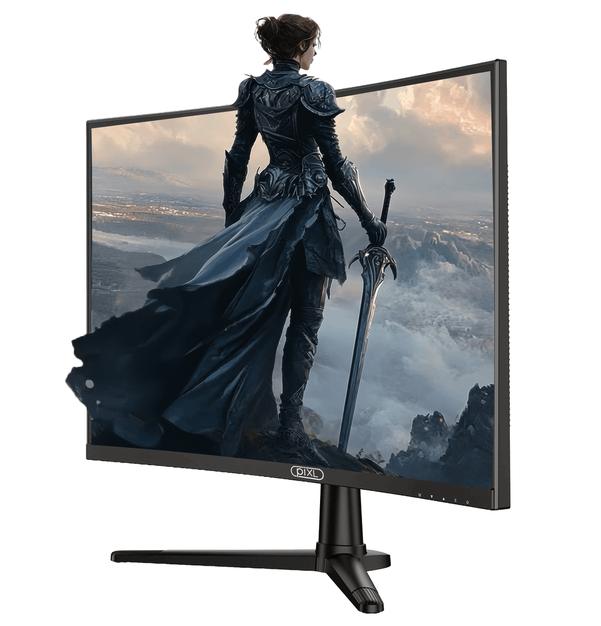 Monitor gaming curvo piXL PX27CC301B 27 pulgadas 240Hz HDR10+ Full HD