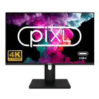 Monitor IPS sin marco piXL PX27UDH4K 27 pulgadas, 4K, LED panorámico
