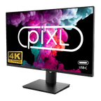 Monitor IPS sin marco piXL PX27UDH4K 27 pulgadas, 4K, LED panorámico