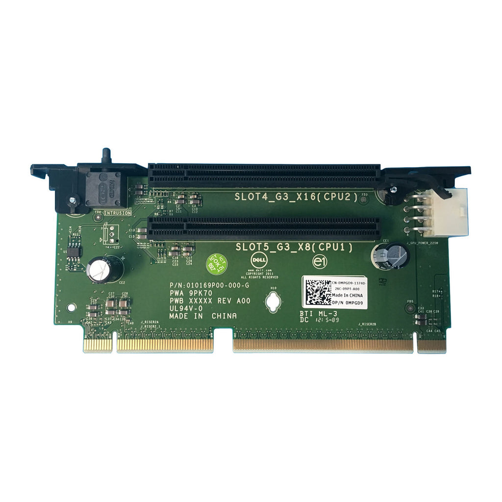 Dell PER720 RISER CARD SLOT4/5 MPGD9-RFB – Reacondicionado