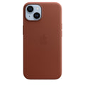 Tapa protectora para teléfono móvil - compatibilidad con MagSafe - cuero - sombra - para iPhone 14