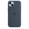 Tapa protectora para teléfono móvil - compatibilidad con MagSafe - silicona - azul tormenta - para iPhone 14 Plus