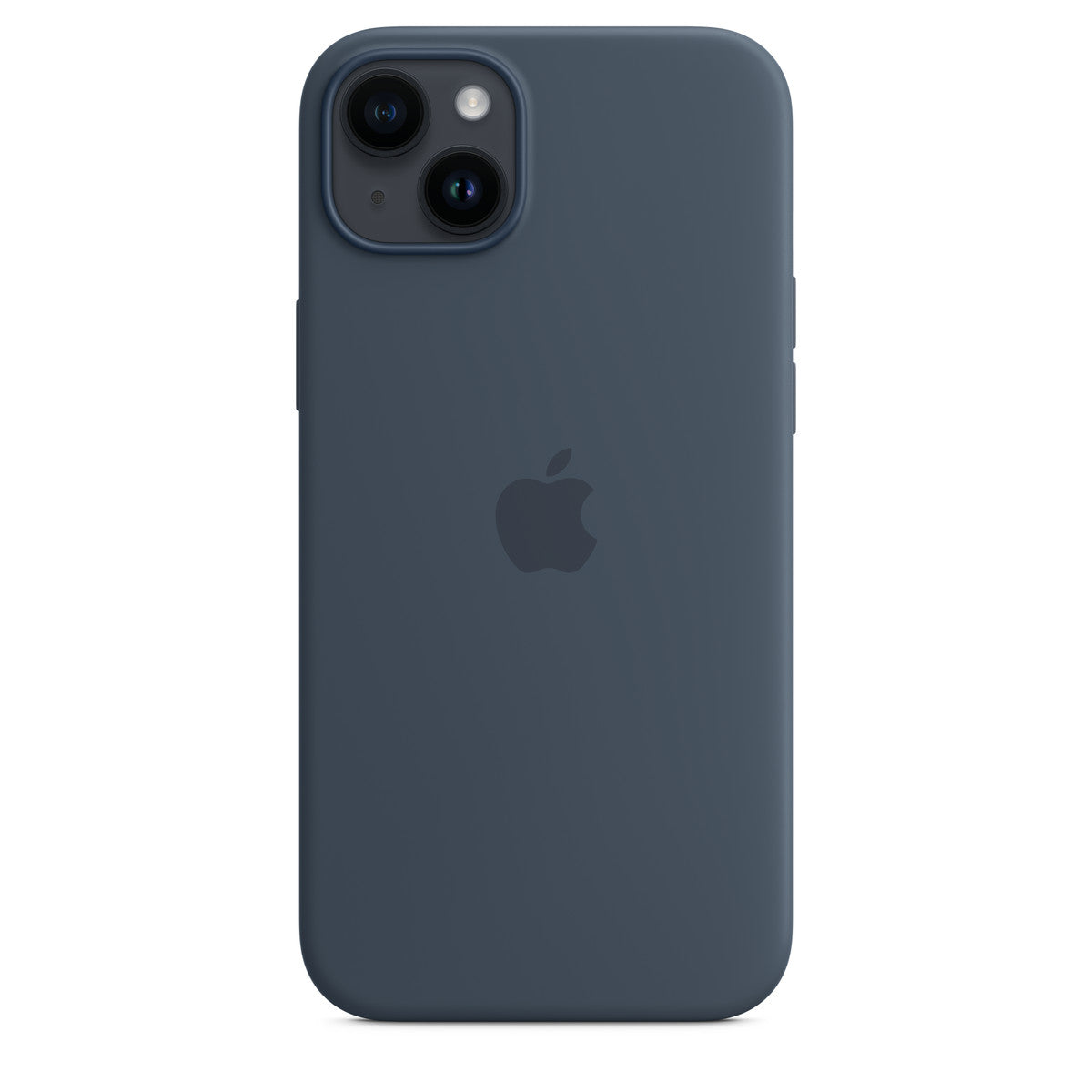 Tapa protectora para teléfono móvil - compatibilidad con MagSafe - silicona - azul tormenta - para iPhone 14 Plus