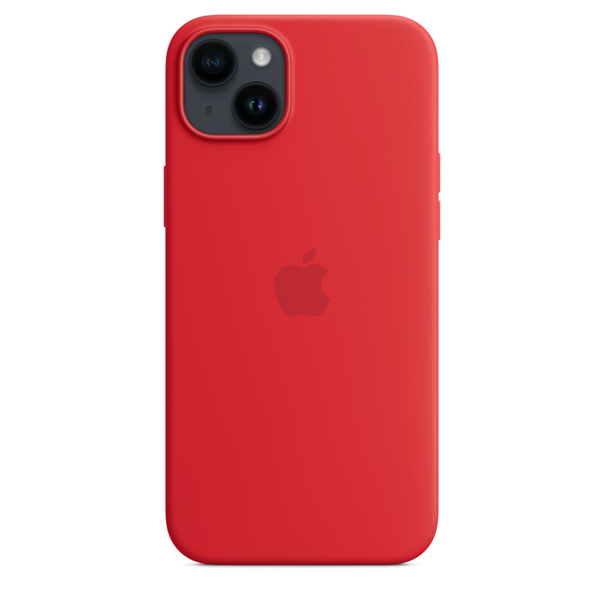 (PRODUCT) RED - tapa protectora para teléfono móvil - compatibilidad con MagSafe - silicona - rojo - para iPhone 14 Plus