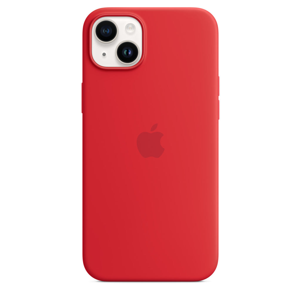 (PRODUCT) RED - tapa protectora para teléfono móvil - compatibilidad con MagSafe - silicona - rojo - para iPhone 14 Plus