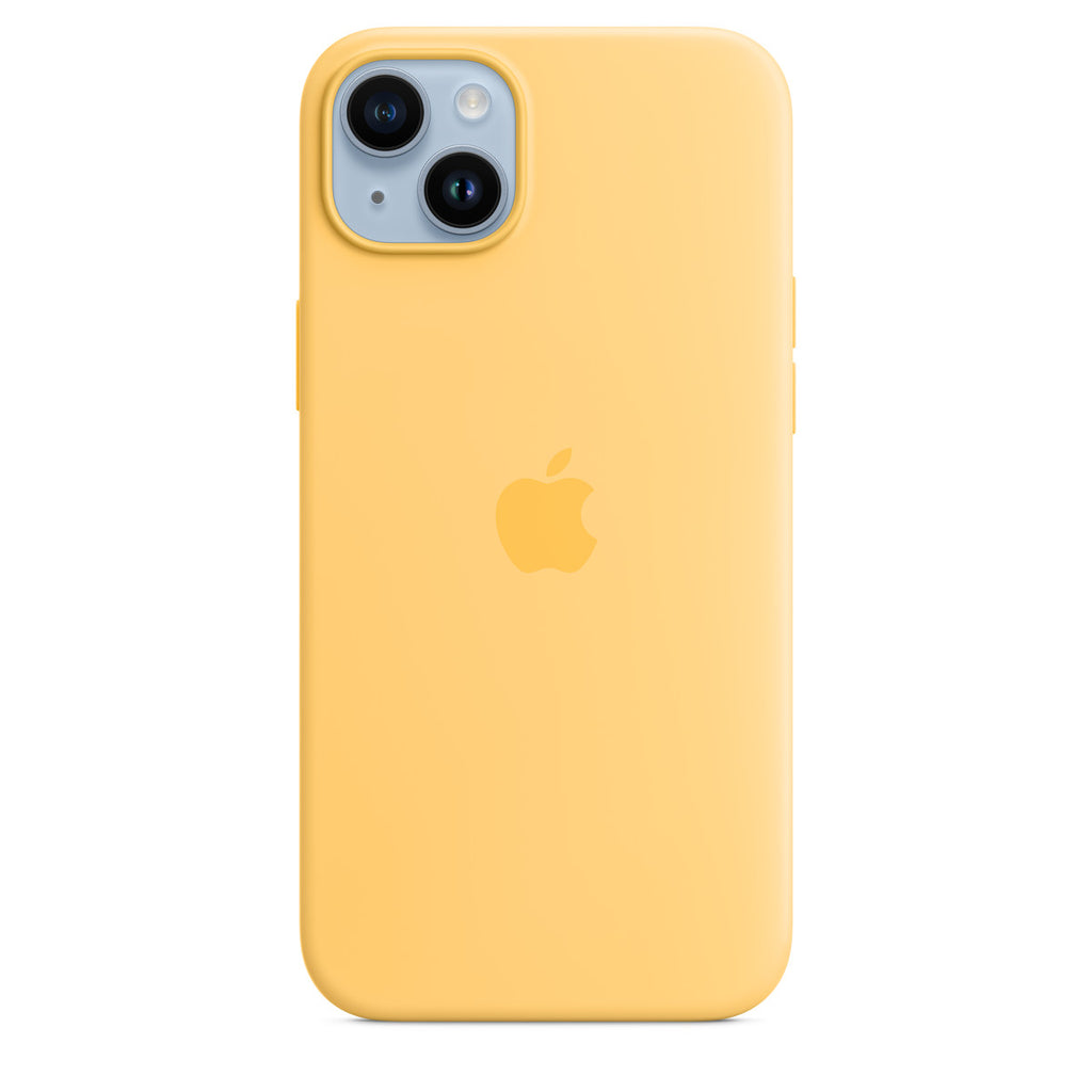 Tapa protectora para teléfono móvil - compatibilidad con MagSafe - silicona - brillo del sol - para iPhone 14 Plus