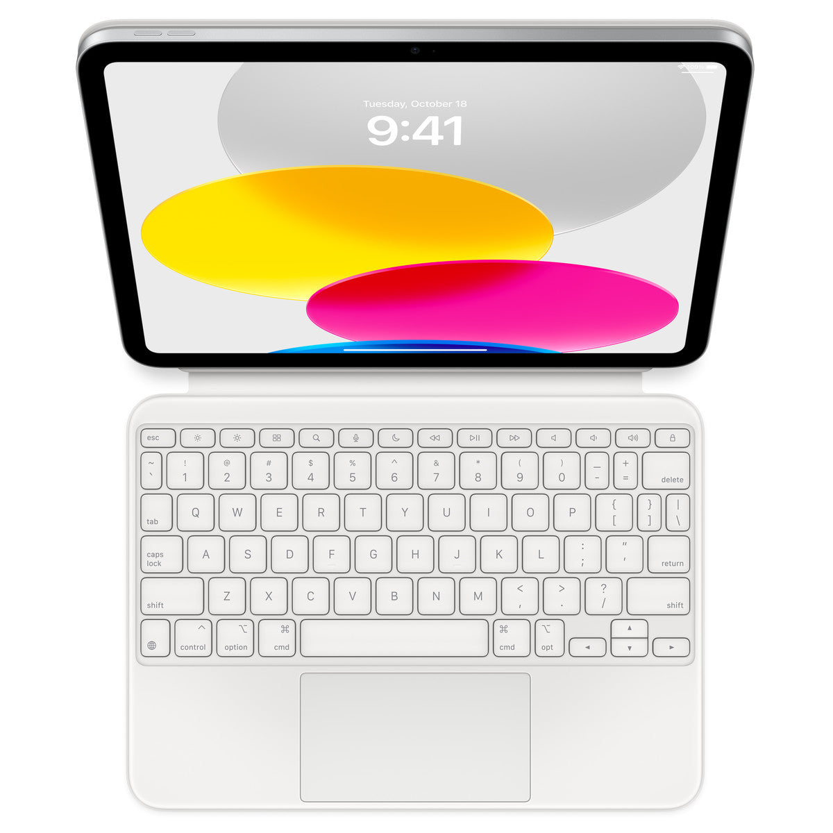 Apple Magic QWERTY Spanish Aluminium (MAGIC KEYBOARD FOLIO - IPAD 10TH GEN SPANISH) - UK version