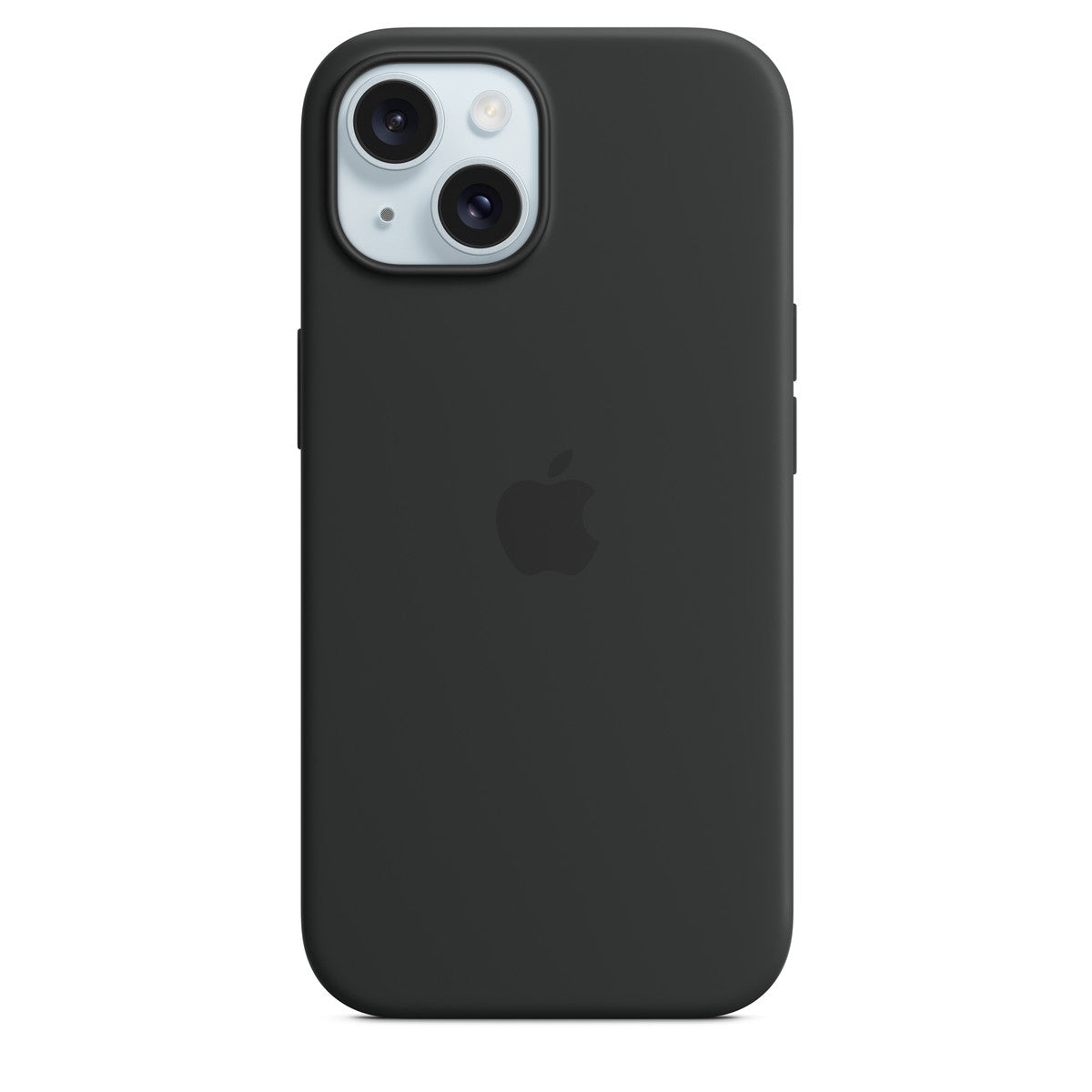 Apple Funda de silicona con MagSafe para iPhone 15 Negro