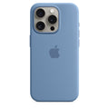 Apple iPhone 15 Pro Silicone Case with MagSafe - Winter Blue (^IPHONE 15 PRO SI CASE WINTER BLUE)