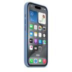 Apple iPhone 15 Pro Silicone Case with MagSafe - Winter Blue (^IPHONE 15 PRO SI CASE WINTER BLUE)
