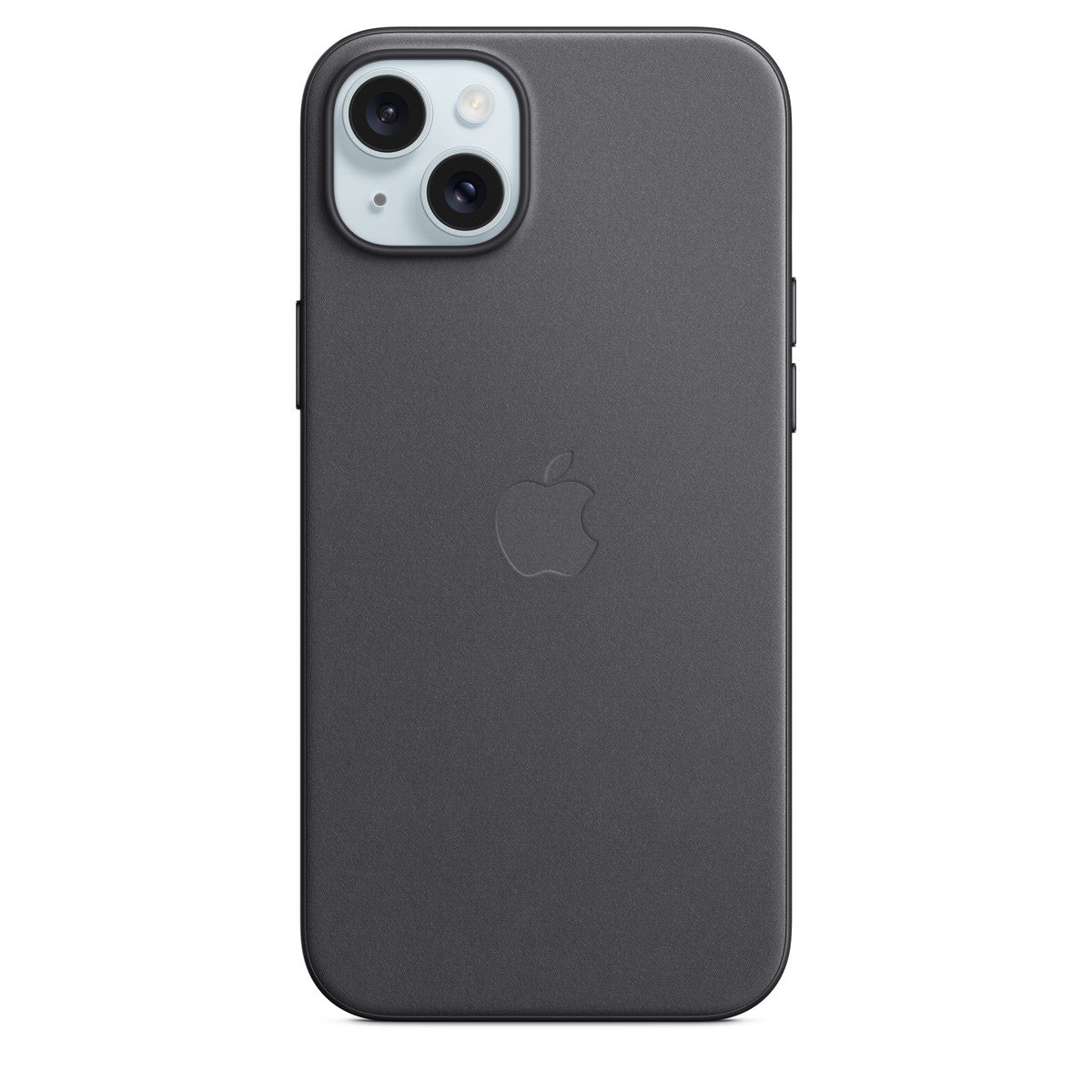 Apple iPhone 15 Plus FineWoven Case with MagSafe - Black (Apple - bagsidecover til mobiltelefon)