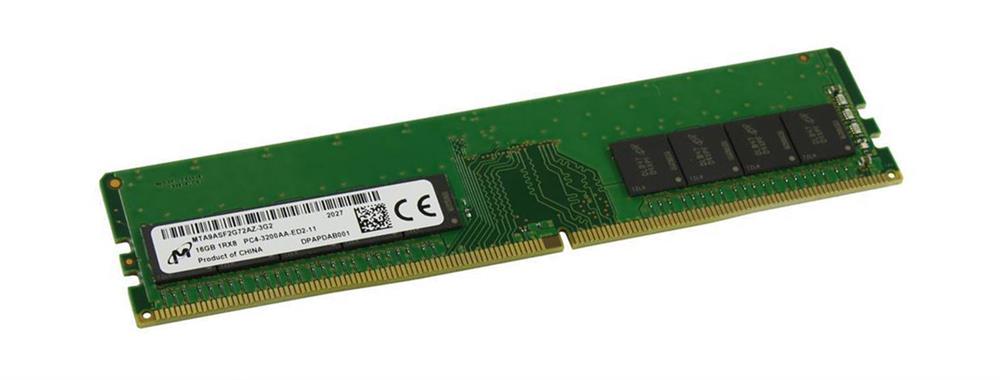 Crucial MTA9ASF2G72AZ-3G2R - Micron, DDR4, módulo, 16GB, DIMM de 288 contactos (2)