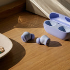 Auriculares inalámbricos con micro - en oreja - Bluetooth - aislamiento de ruido - morado