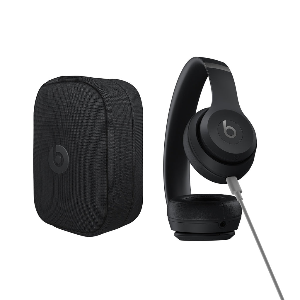 Auriculares con diadema con micro - en oreja - Bluetooth - inalámbrico - conector de 3,5 mm, USB-C - aislamiento de ruido - negro mate