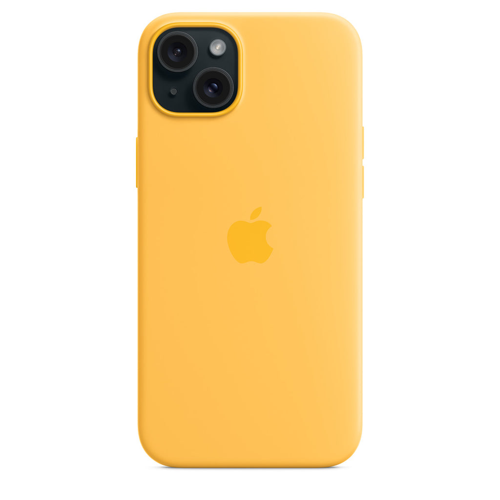 Apple iPhone 15 Plus Silicone Case with MagSafe - Sunshine (^IPHONE 15 PLUS SI CASE SUNSHINE)