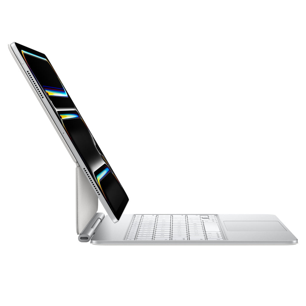 Apple Magic Keyboard for iPad Pro 13‑inch [M4] - British English - White (IPAD MAGIC KBD WHITE IPAD PRO M4 13) - UK version