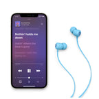 Auriculares internos con micro - en oreja - Bluetooth - inalámbrico - azul llama