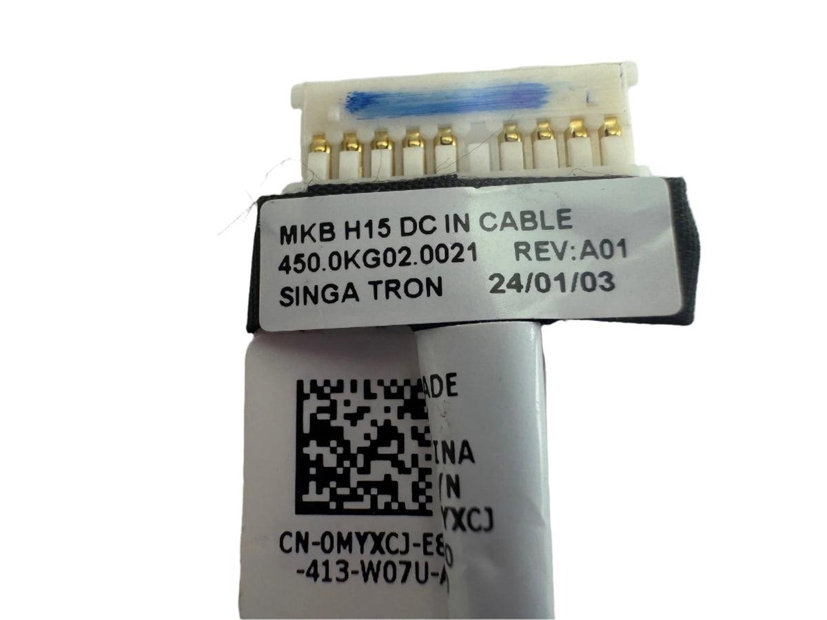 Dell Conector de entrada de alimentación CC con MYXCJ (4)