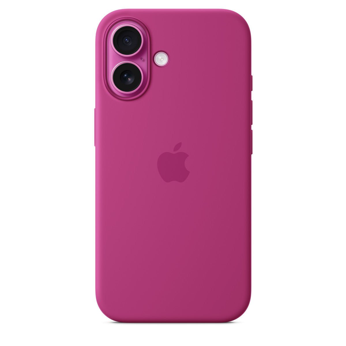 Apple iPhone 16 Silicone Case with MagSafe - Fuchsia (APPLE IPHONE 16 SILICONE CASE WITH MAGSAFE- FUCHSIA)