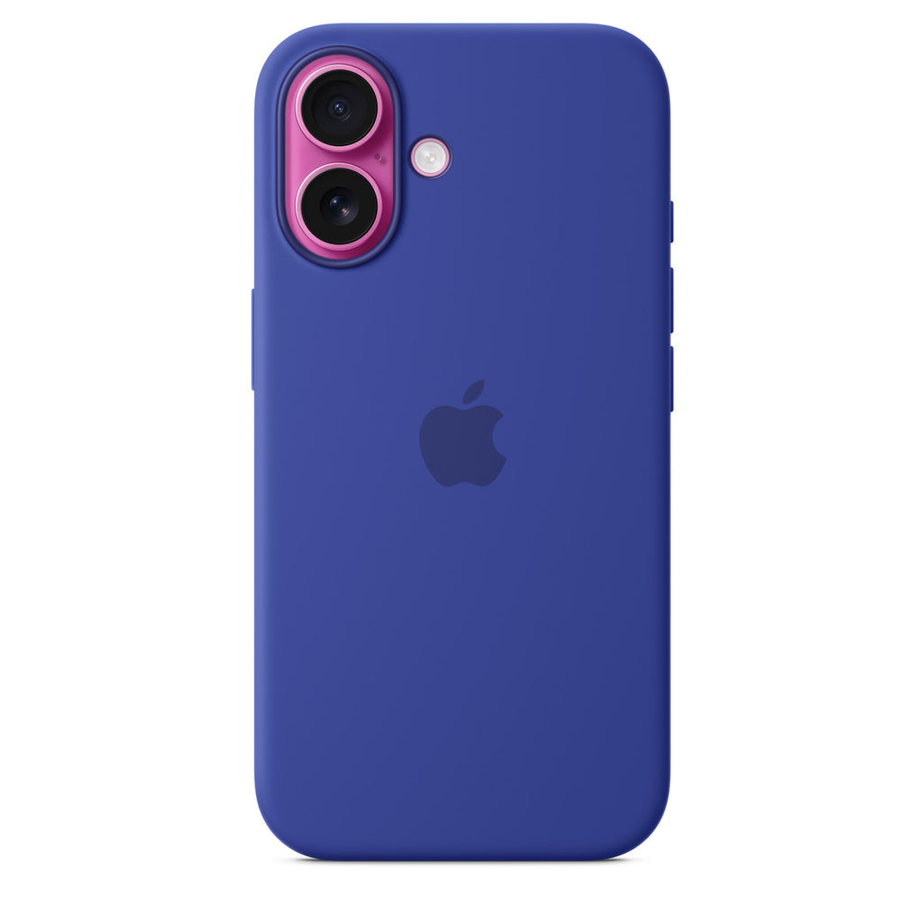 Apple iPhone 16 Silicone Case with MagSafe - Ultramarine (IPHONE16 SILICONE CASE WITH - MAGSAFE ULTRAMARINE)