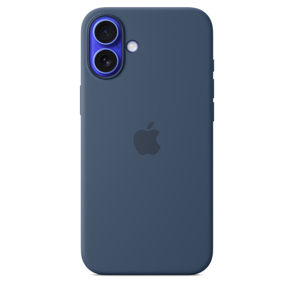 Apple iPhone 16 Plus Silicone Case with MagSafe - Denim (^IPHONE 16 PLUS SIL CASE DENIM)