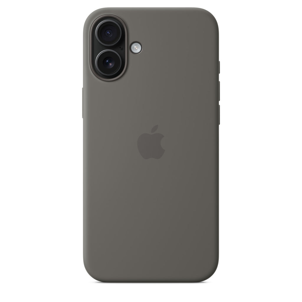 Apple iPhone 16 Plus Silicone Case with MagSafe - Stone Gray (^IPHONE 16 PLUS SIL CASESTON)