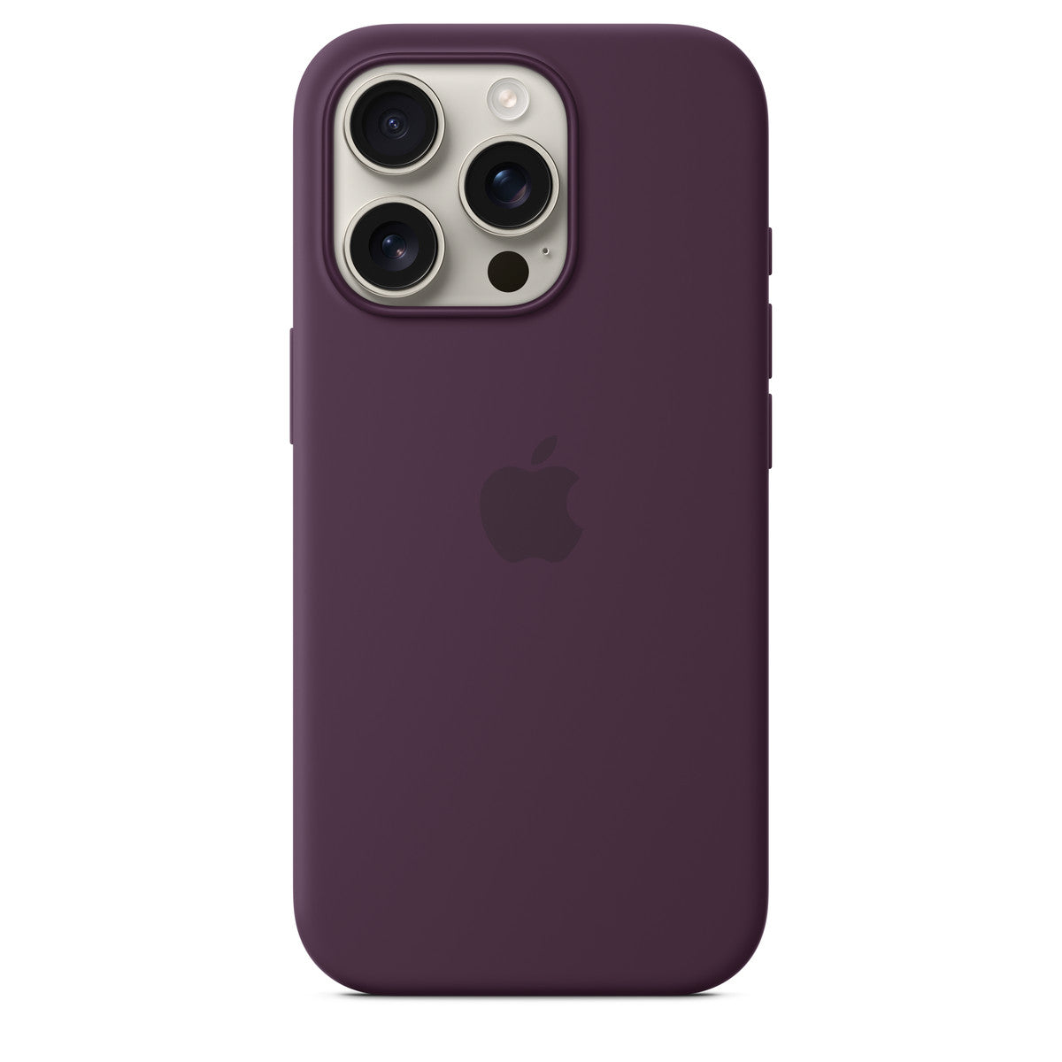 Apple iPhone 16 Pro Silicone Case with MagSafe - Plum (IPHONE 16 PRO SIL CASE PLUM)