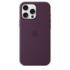 Tapa protectora para teléfono móvil - compatibilidad con MagSafe - silicona - ciruela - para iPhone 16 Pro Max