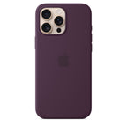 Tapa protectora para teléfono móvil - compatibilidad con MagSafe - silicona - ciruela - para iPhone 16 Pro Max