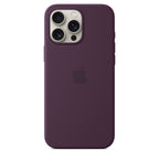 Tapa protectora para teléfono móvil - compatibilidad con MagSafe - silicona - ciruela - para iPhone 16 Pro Max