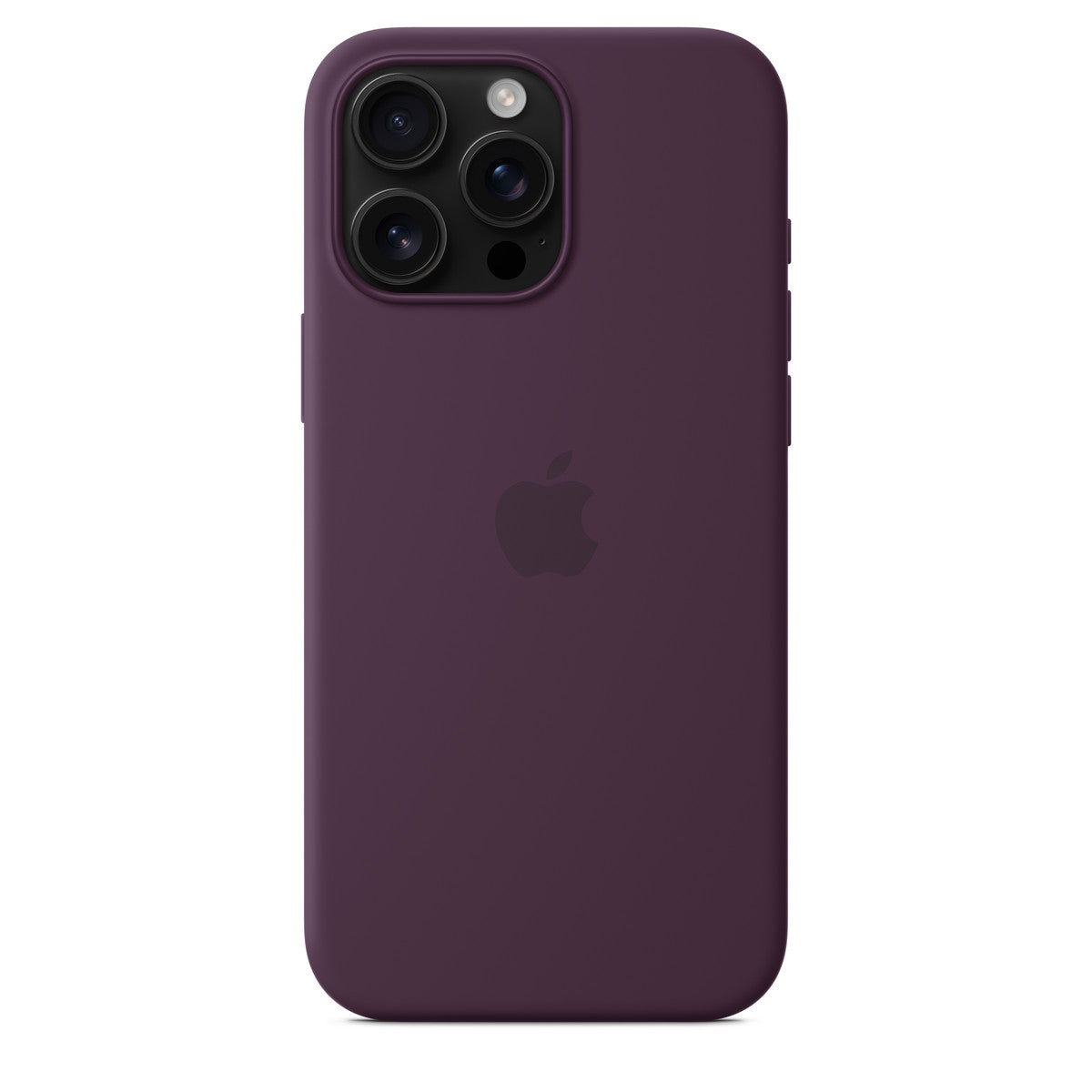 Tapa protectora para teléfono móvil - compatibilidad con MagSafe - silicona - ciruela - para iPhone 16 Pro Max