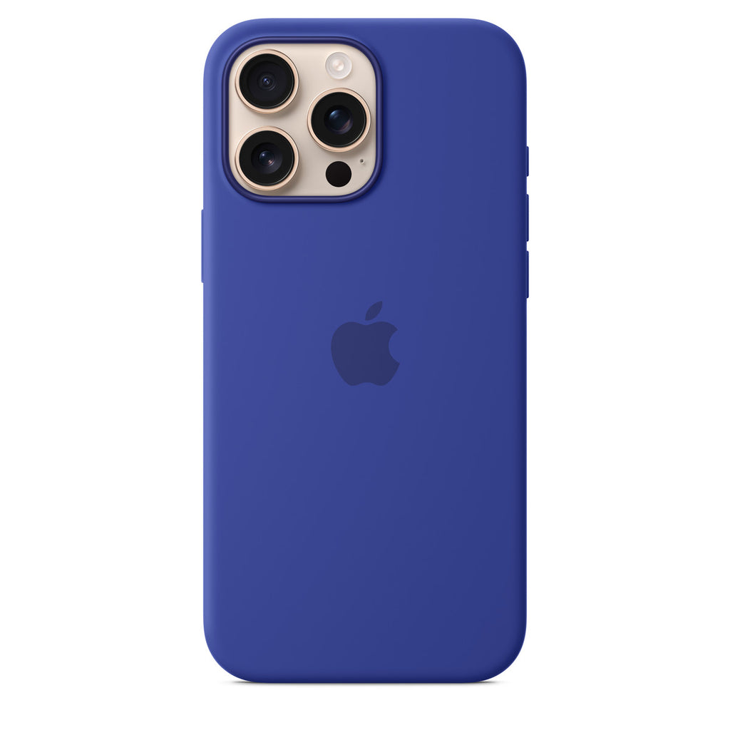 Apple iPhone 16 Pro Max Silicone Case with MagSafe - Ultramarine (IPHONE16 PRO MAX SILICONE CASE - WITH MAGSAFE ULTRAMARINE)
