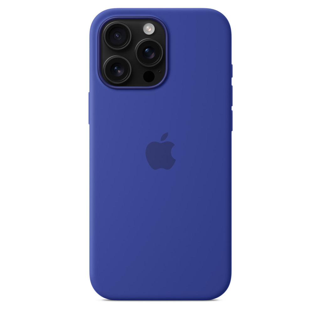 Apple iPhone 16 Pro Max Silicone Case with MagSafe - Ultramarine (IPHONE16 PRO MAX SILICONE CASE - WITH MAGSAFE ULTRAMARINE)