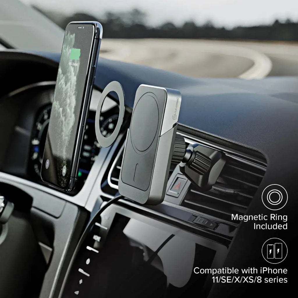 ALOGIC Matrix cargador inalámbrico magnético con soporte de coche