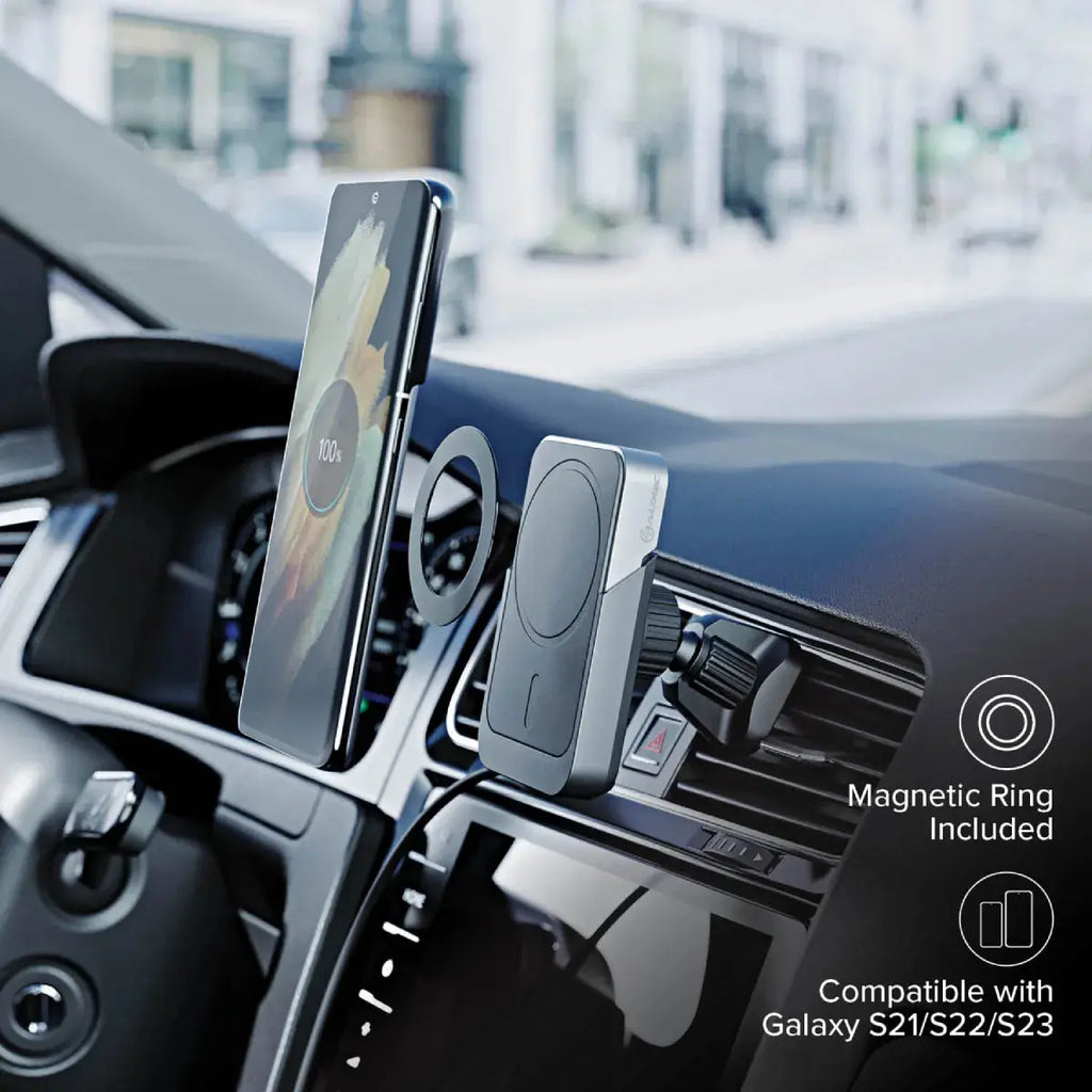 ALOGIC Matrix cargador inalámbrico magnético con soporte de coche