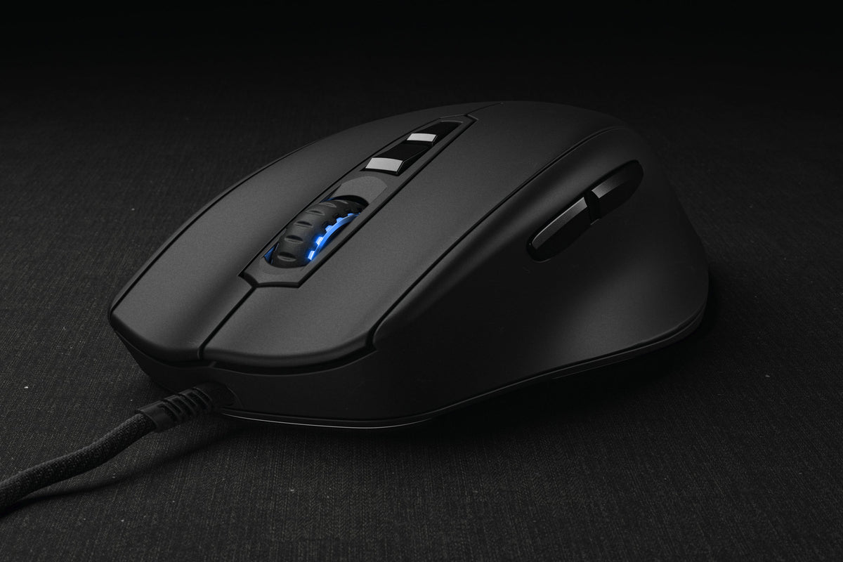 Mionix Naos Pro ratón gaming para diestros USB Type-A óptico 19000 DPI
