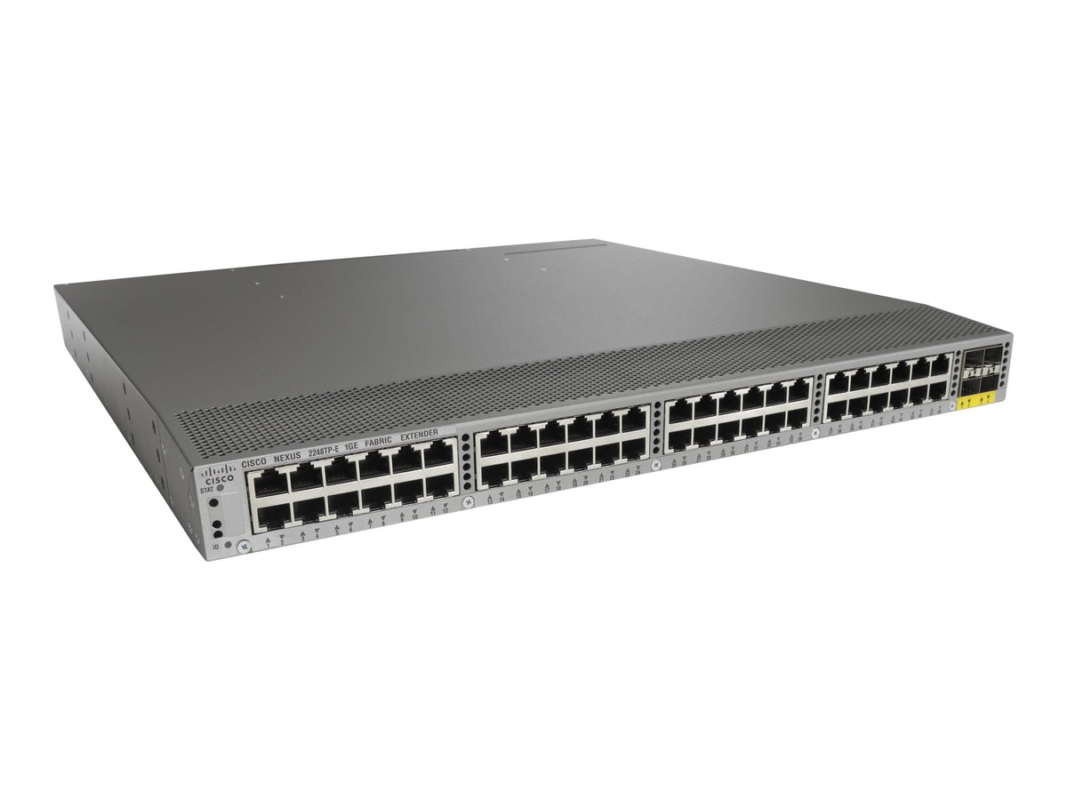 Cisco conmutador 48x100/1000-T+4x10GE N2K-C2248TP-E-1GE-RFB – Reacondicionado (2)