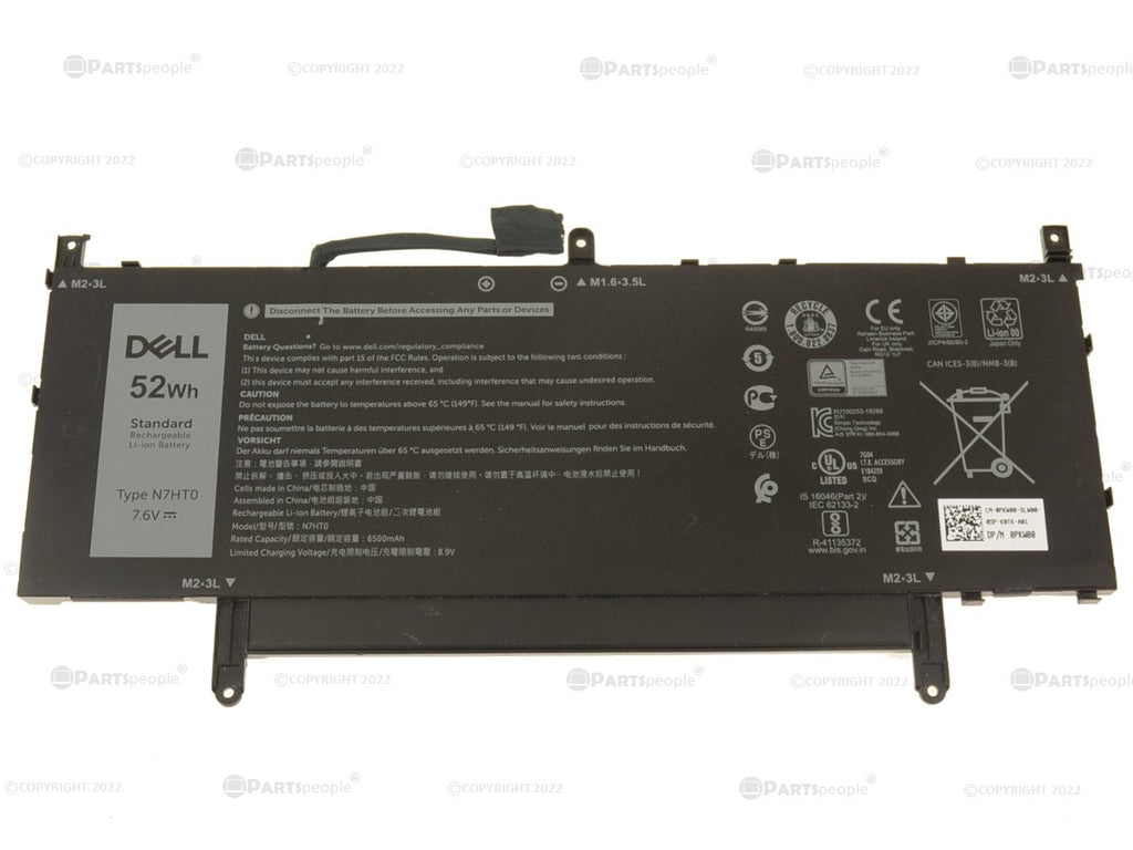 Dell Batería de iones de litio de 52Wh para N7HT0 (2)