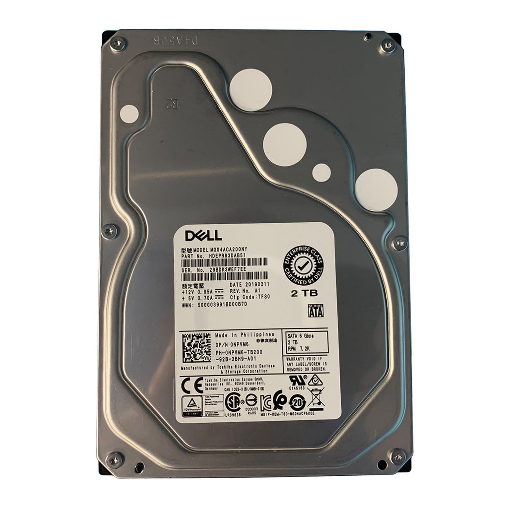 Dell Disco duro SATA de 2TB, NPVM6 (2)