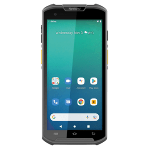 Newland MT93 Pro UHF, 2D, 14 cm (5.5''), GPS, Pistola, RFID, Cámara, cámara frontal, USB-C, BT, Wi-Fi, Android, kit, GMS